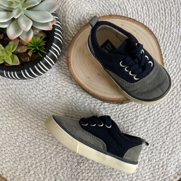 GAP faux suede & wool sneakers - Picture 4 of 7